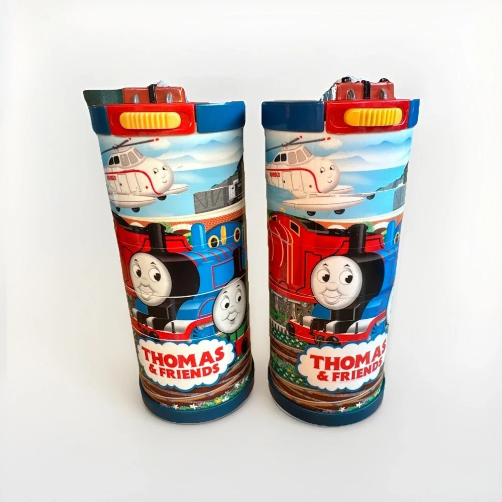 (2) Thomas and Friends Train VTG Pecoware‎ Toy Puzzle Bank 2002 6.5
